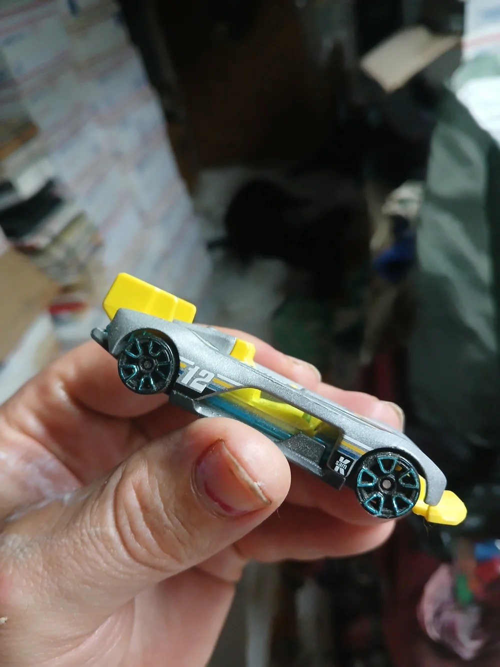 silver edition of the Hot Wheels Electro Silhouette from the HW Exotics series